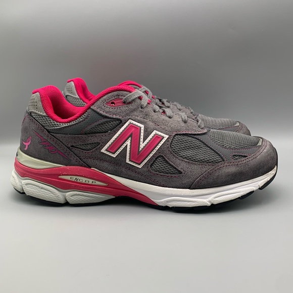 New Balance Shoes - New Balance 990v3 Made In USA 'Breast Cancer Awareness' Women Shoes - Size: 9